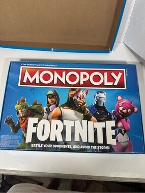 Hasbro Monopoly Fortnite Board Game - Pre Owned, Complete Set